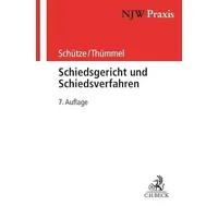 C.H. Beck Verlag Schiedsgericht und Schiedsverfahren