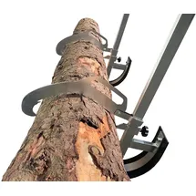Forest Master Holzheber Set mit 2 Hebeeinheiten Stammheber Fällhilfe Forstwerkzeug Wendehelfer Stammhalter Fällheber
