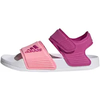 adidas Adilette Sandals, Lucid Fuchsia/Beam pink/Pulse Mint, 39 1/3 EU