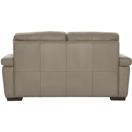 Calia Italia 2-Sitzer »Gaia, hochwertiges Ledersofa mit erstklassigem Sitzkomfort« edles Design, in zwei hochwertigen Lederqualitäten beige