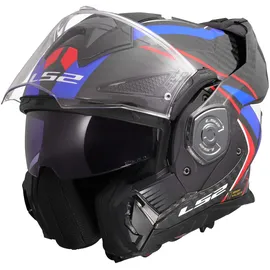 LS2 ADVANT X CARBON FUTURE II Gloss White/Blue