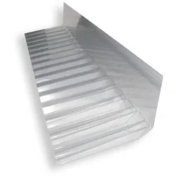 Wandanschluss aus Polycarbonat
