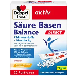 Doppelherz aktiv Säure-Basen Balance DIRECT  20 St Pellets