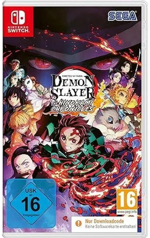 Demon Slayer -Kimetsu no Yaiba- The Hinokami Chronicles - Nintendo Switch - Fighting - PEGI 16