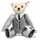 Steiff James Bond Goldfinger Teddy 30 cm hellgrau