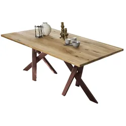 SIT Tisch »TABLES & CO«, HxT: 76 x 100 cm, Holz - braun