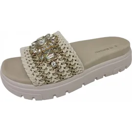 tt.bagatt BAGATT D31-AK794-6900 Damen, Pantoletten, für beige, Größe 38 EU