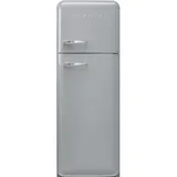 Smeg FAB30RSV6 Retro-Kühl-Gefrierkombination (222 l, 1720 mm hoch, Silber)