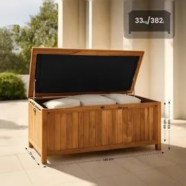 CLP Auflagenbox Novena Teakholz teak/140 cm