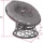 Tectake Gargano Rattansessel grau