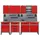 Ondis24 Werkstatt-Set Bastler 240 cm« - rot