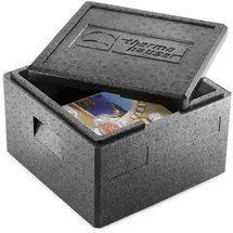 Thermohauser Thermobox Pizza EPP schwarz 32,5 l