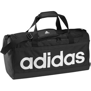 Adidas Essentials Linear Duffelbag Black / White M
