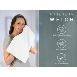 ZOLLNER Handtuchset 6-tlg. weiß