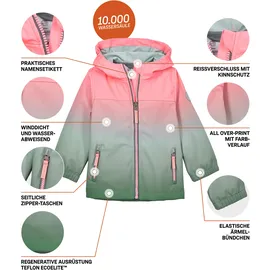 KILLTEC FIRST INSTINCT by killtec Kinder Softshelljacke/Outdoorjacke mit Kapuze FIOS 5 MNS SFTSHLL JCKT, 86/92, in Pink hellpink,