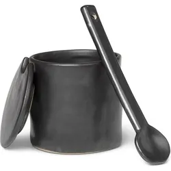 Flow Marmeladenglas schwarz