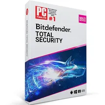 BitDefender Total Security 2025 5 Geräte 1 Jahr ESD + PKC
