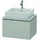 Duravit L-Cube 62x47,7cm, betongr ma, f Kons, 1 Auszug