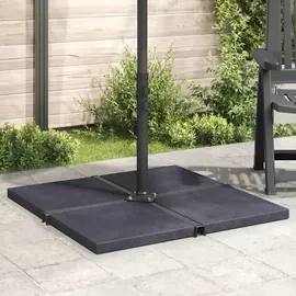 vidaXL Sonnenschirm-Gewichtsplatte Granit 25 kg Schwarz