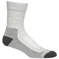 Icebreaker Hike+ Light Crew Merino Socken - Blizzard Heather - EU 41-43