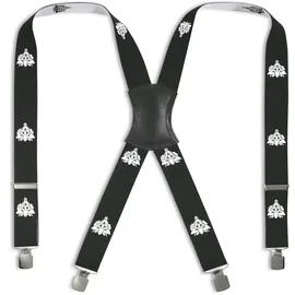 FHB Hosenträger Maurer, Alexander", 120 cm schwarz,