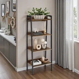 Tectake Leiterregal 57,5 x 34 x 138 cm