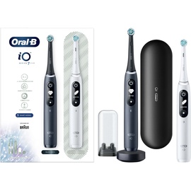 Oral B iO Series 7 white alabaster + 2.Handstück black onyx