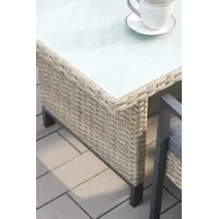Primaster Gartenmöbel-Set Elba Rattan/Aluminium