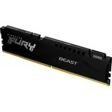 Kingston FURY Beast schwarz DIMM Kit 64GB DDR5-6000, CL40-40-40 (KF560C40BBK4-64)