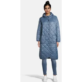 salzhaut Steppmantel HUSNA in Petrol | Türkis - S