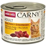 Animonda Carny Adult Rind, Huhn & Entenherzen Nassfutter