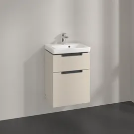 Villeroy & Boch Waschtischunterschrank 2 Auszüge 44,0 x 59,0 x 35,2 cm Truffle Grey