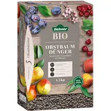 Dehner Bio Obstbaumdünger, hochwertiger Dünger für Obstbäume, organischer NPK-Dünger, mit Spurennährstoffen, ökologisch wertvoll, natürliche Langzeitwirkung, 1.5 kg, bunt