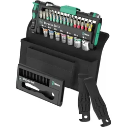 Wera Bicycle Set 3, 41-teiliges Schraubwerkzeug-Set für Fahrradanwendungen mobil