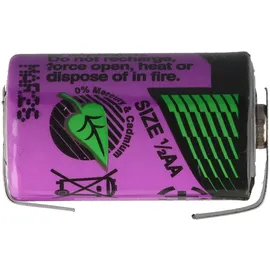Tadiran Batteries Tadiran LTC SL-550/T, Herst.Nr: 1110550200 mit Lötfahnen U-Form