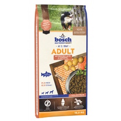 Bosch Adult Lachs & Kartoffel Hundefutter 15 KG + 3 KG gratis