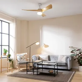 Cecotec EnergySilence Aero 5280 132 cm Deckenventilator Weiß/Silber