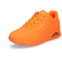 SKECHERS Damen UNO Sneaker, Orange, 38
