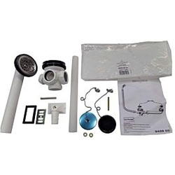 Villeroy & Boch Überlaufgarnitur 94290061 Zubehör 942900 Verchromt