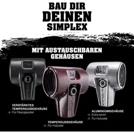 Halder Tempergussgehäuse verstärkt 60 mm
