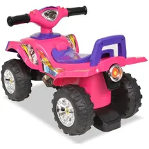 vidaXL Kinder Geländefahrzeug ATV mit Sound und Licht Rosa und Lila