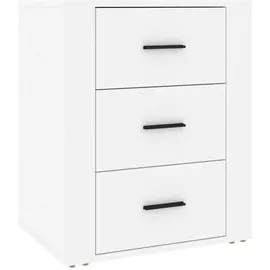 vidaXL Nachtschrank NA 50 x 36 x 60 cm Weiß