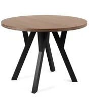 Konsimo Esstisch Ø 100 cm braun