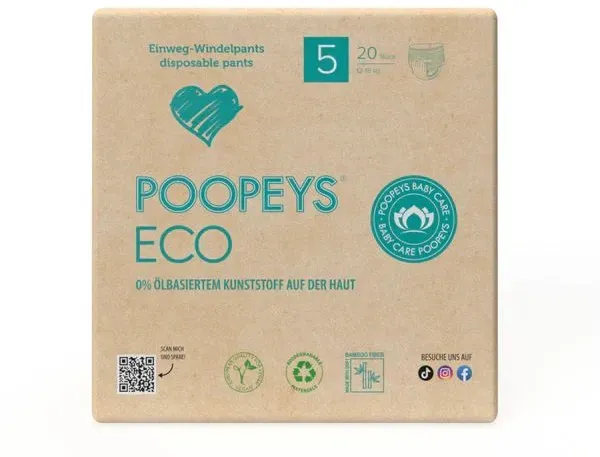 Poopeys ECO Pants 5 | 12 - 18 KG 22 St