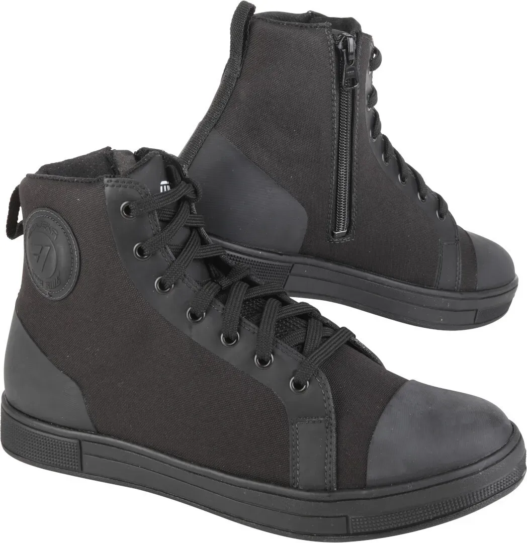 Modeka Pierce Motorrad Schuhe, schwarz, Größe 46 für Männer