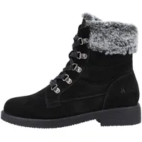 Hush Puppies Damen Florence Halblange Stiefel, Schwarz, 39 EU - 39 EU