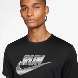 Nike Miler Run Energy Herren Schwarz M