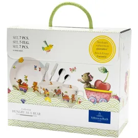 Villeroy & Boch Hungry as a Bear Kindergeschirrset 7-tlg