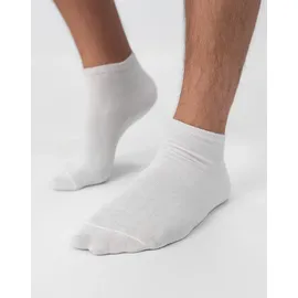 Jako Füßlinge Basic 3er Pack Weiß 43-46