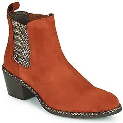 Regard  Stiefeletten NOISY V3 VELOURS TUILE  in Rot, 37